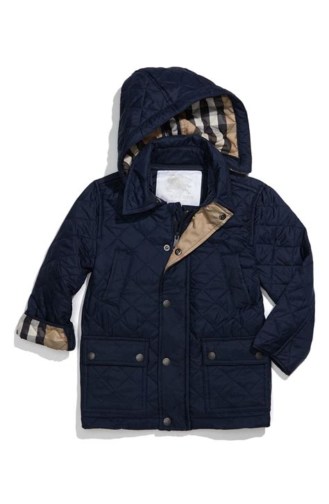 burberry kids bradley quilt coat|Burberry for kids sale.